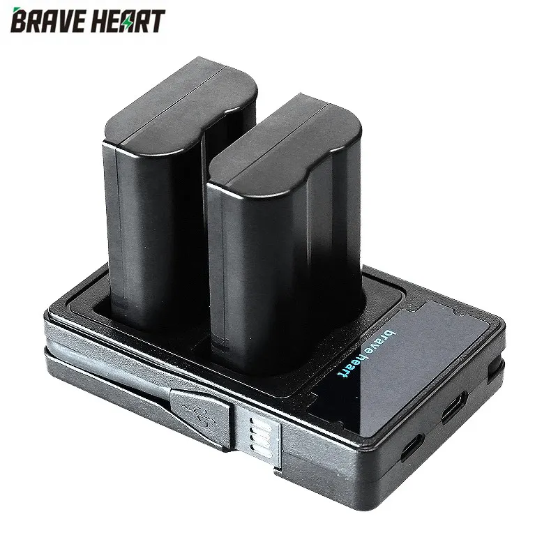 3x EN-EL15 ENEL15 RU EL15 ENEL15A батарея+ ЖК-дисплей USB зарядное устройство для Nikon D750 SLR D7000 D7100 D7200 D610 D7500 D810 D850 Z7 Z6