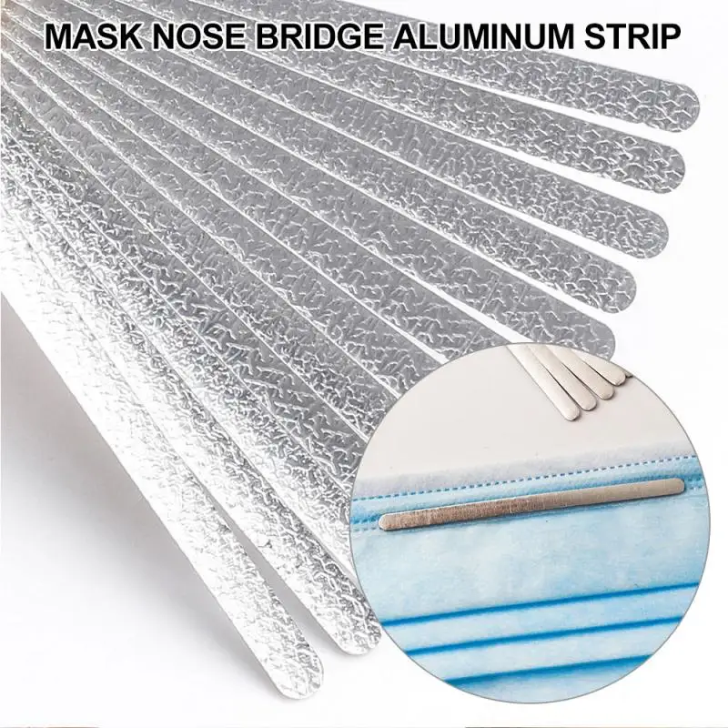 100/50/20Pcs Metal Nose Bridge Strip DIY Mask Bracket Craft Making Accessories Car | Автомобили и мотоциклы