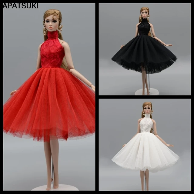 Tulle Dress for Doll Clothes for Doll 10-12 Outfit for Doll Tulle Doll's  Dress and Bag Doll Accessories 