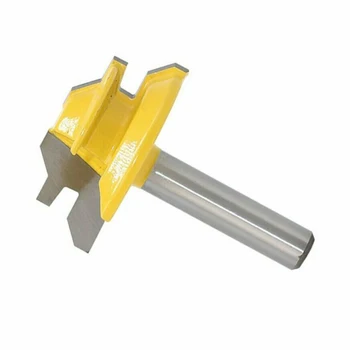 

Parts Lock Miter Bits 2PCS 45 degree Carbide alloy 8mm Shank For Tenon