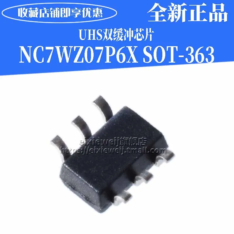 50 шт. NC7WZ07P6X, Z07K SOT363