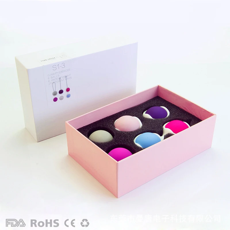Silicone Medical Kegel Balls Chinese Vaginal Balls Vagina Shrinking Ball Geisha Tighten Exercise Ball Sex Toys for Adults Women 6