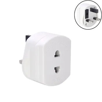 

Novelty EU 2 Pin To 3 Pin Toy UK Electric Power Shaver Toothbrush Plug Adaptor Converter Durable for Travel Socket Adapter #927