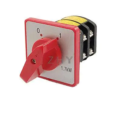 

AC 10A 8 Screw Terminals Changeover Combination Switch