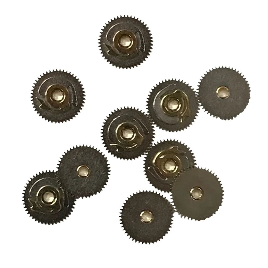 10 Pieces Metal Movement ETA 46943 Watch Parts Calendar Intermediate Driving Wheel