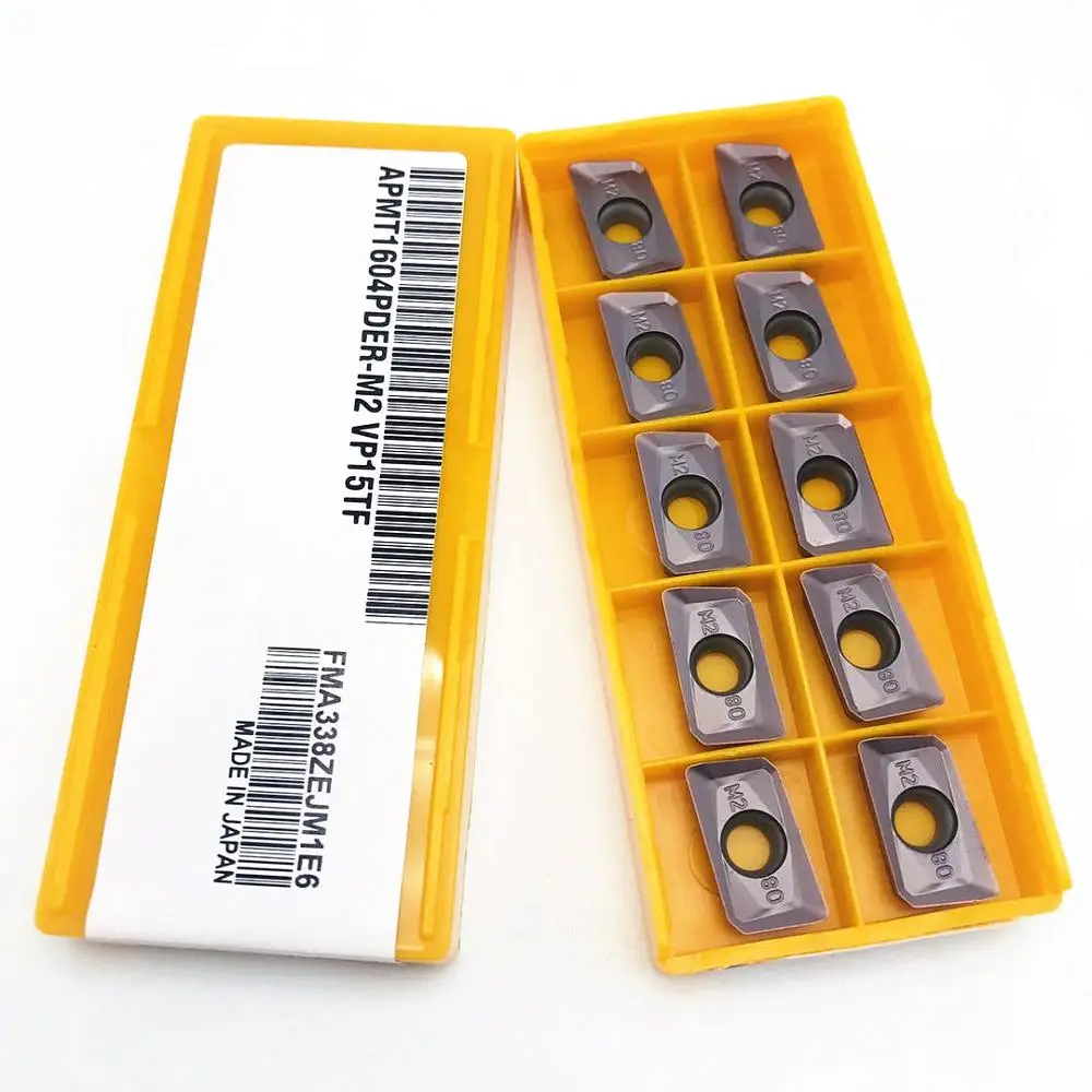 APMT1604 APMT1135 PDER M2 H2 VP15TF твердосплавный фрезерный инструмент APMT 1135 APMT1604end станок с ЧПУ