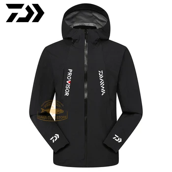 

Daiwa Fleece Jackets Men Winter Outdoors Warm Inner Tank Camping Hiking Trekking Male Fishing Soft Shell Fishing Jacket Clothes