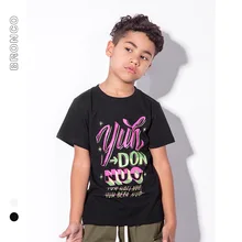 BC детская одежда | коллекция года; сезон весна-лето; стиль; европейский и американский стиль; стиль ретро; 90 Time Period; Модная одежда для мальчиков с буквенным принтом