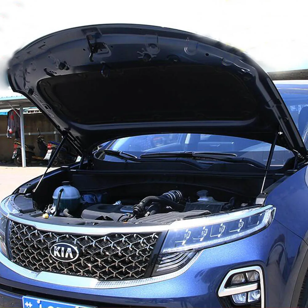 Для KIA SPORTAGE KX5 QL 2016 2019 передний капот модифицированный углеродное волокно газовые