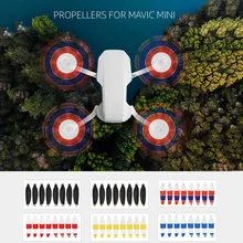8 шт. быстросъемные лопасти для пропеллера складные малошумные пропеллеры для DJI Mavic Mini RC Drone аксессуары