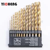 HSS-CO 13-Piece Set of Cobalt-Containing Twist Drill Set Boxed Metal Wood Plastic Drilling Tools ► Photo 3/6