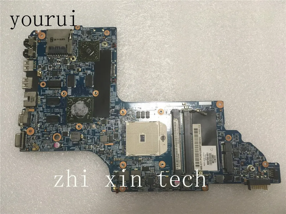 

yourui For HP DV6 DV6-7000 Notebook PC motherboard 682183-001 682183-501 682183-601 DDR3 working well