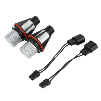 

Halo Ring Angel Eyes light Lamp Error-free Headlights Parts 2pcs Auto LED