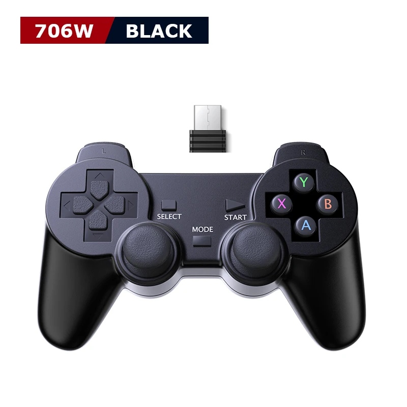 2.4G Gamepad for PC/Laptop/Android TV BOX/PC360/PS3 Wireless Controller Super Console X USB Joystick No Delay within 10 meters 