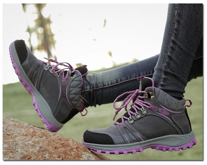 Водонепроницаемая походная обувь для мужчин, пуховая обувь для альпинизма, качественная уличная Треккинговая обувь, дышащие кроссовки, охотничьи ботинки