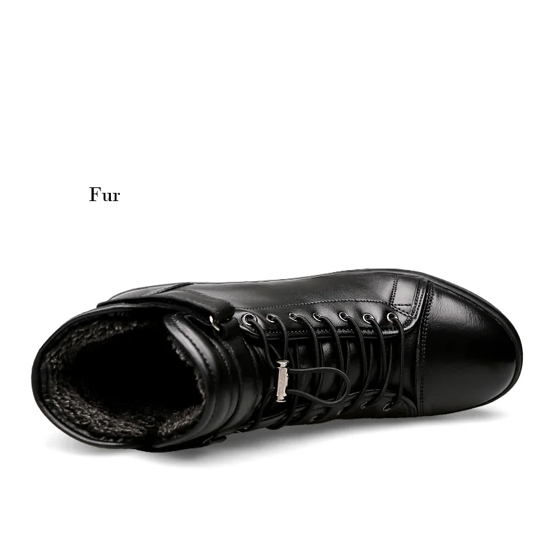 CLAXNEO/мужская кожаная обувь; модные повседневные ботинки; сезон осень; Мужские ботинки в байкерском стиле из натуральной кожи; мужские зимние ботинки с Плюшевым Мехом; теплые