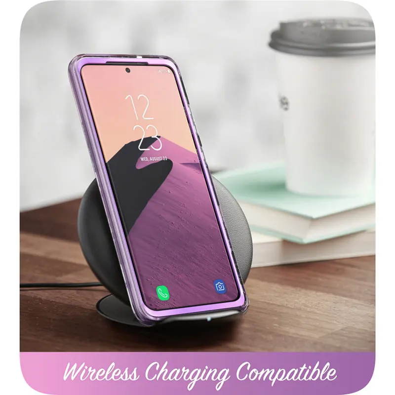 Чехол для Samsung Galaxy S20 Plus 5G полноразмерный блестящий Мраморный чехол бампер i Blason