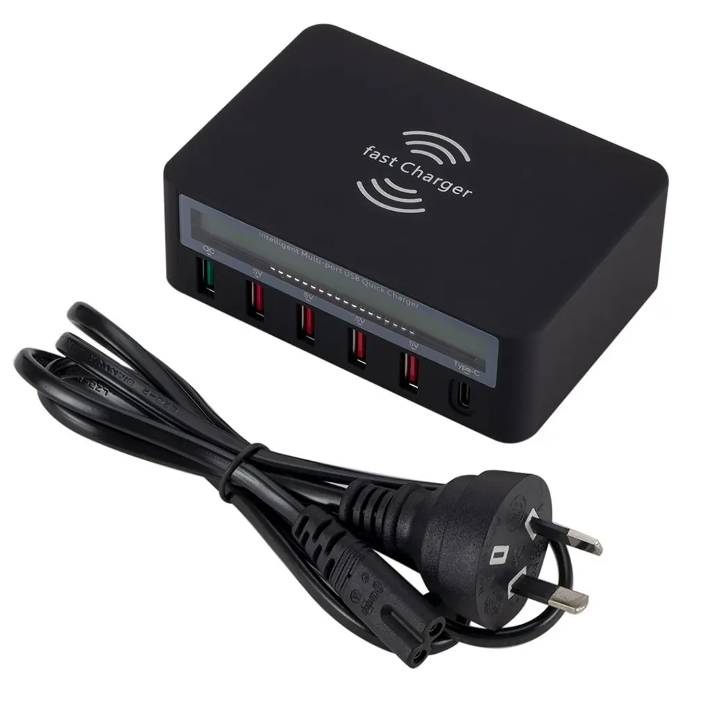 

Fast charging Multiple USB Charger Multiple Device Charging 50W Smart Quick Charge USB Charger For iPhone For xiaomi