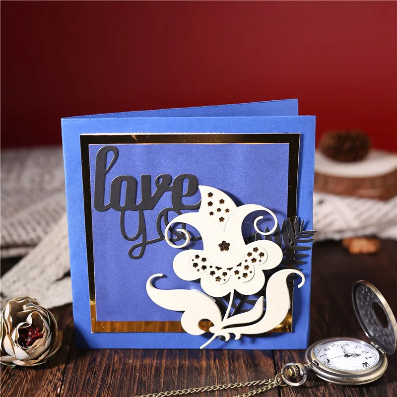 InLoveArts Morning Glory металлические Вырубные штампы цветочные 2019 для изготовления карт