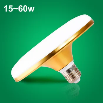 

JUNEJOUR White LED Bulb E27 LED Lamp Light for Home Lighting Table 12W/15W/20W/24W/36W/50W/60W