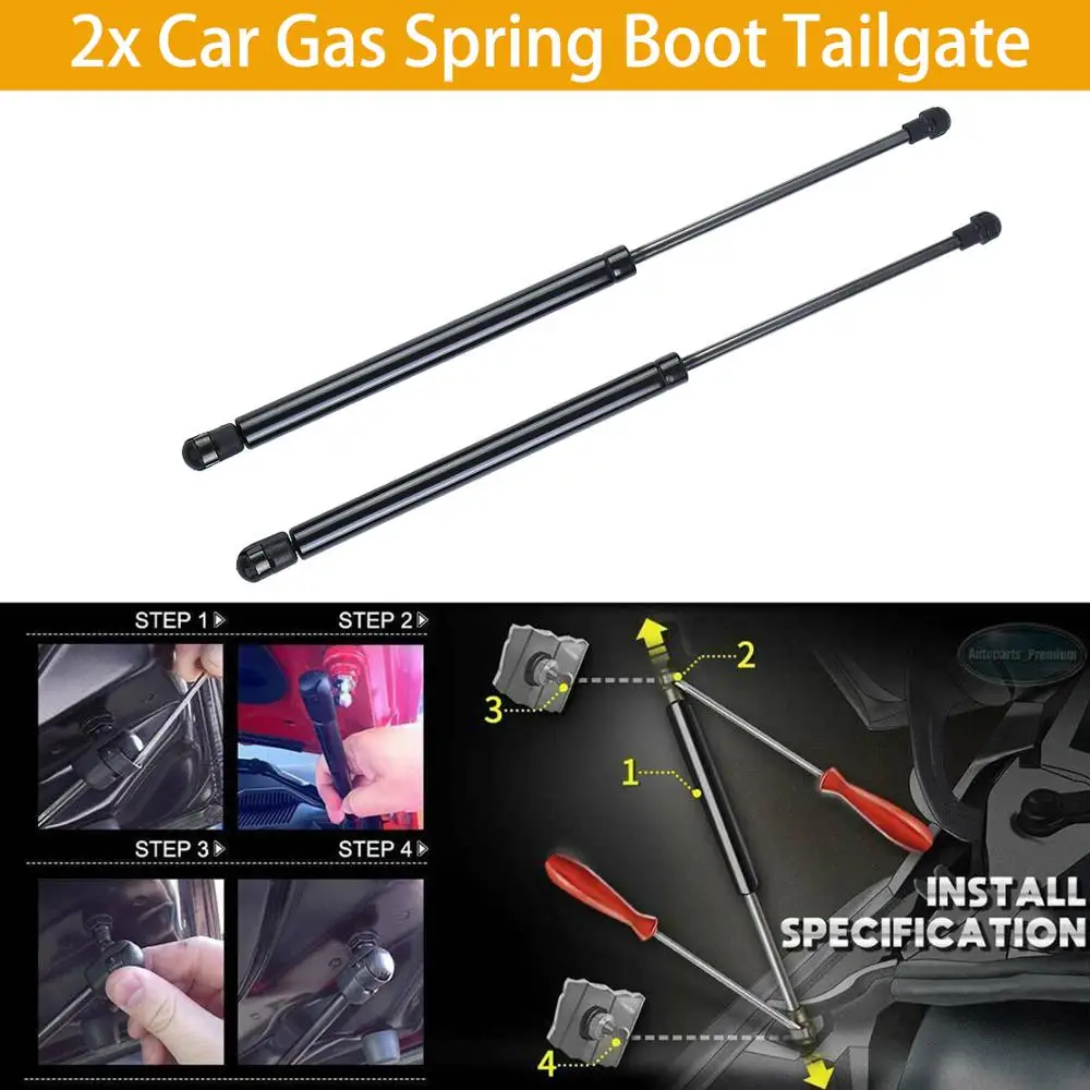 

2pcs Gas Spring Boot Tailgate Car Tailgate Trunk Boot Damper Support Lift for HYUNDAI 817700X000 2007/10