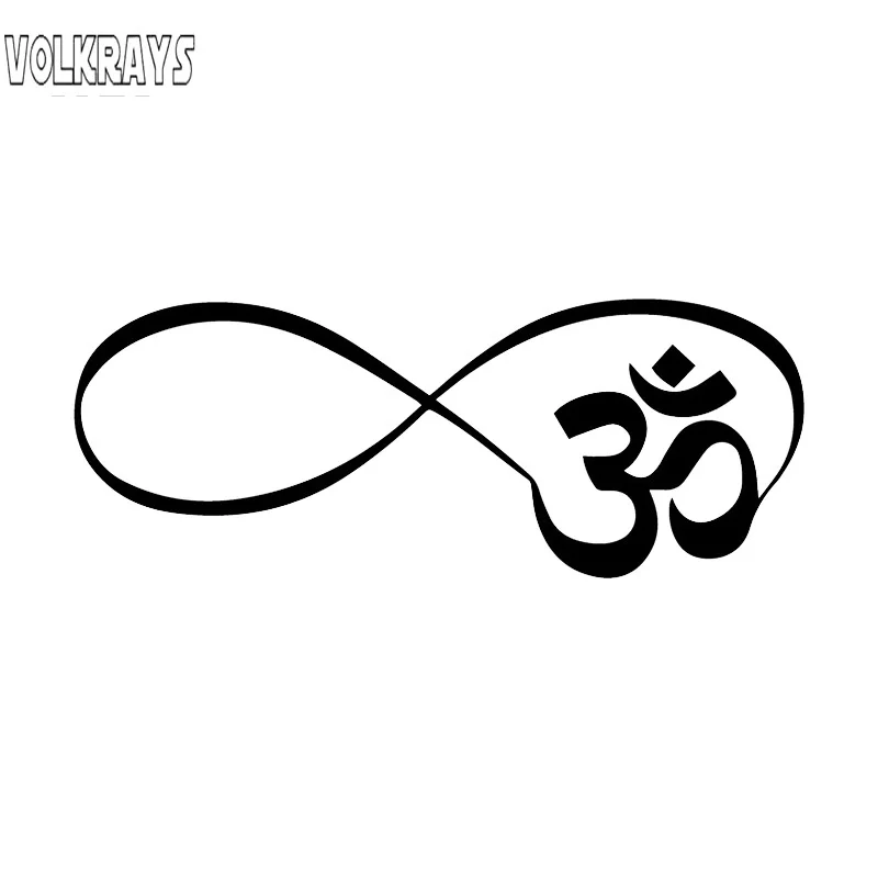 Volkrays Personality Car Sticker Om Aum Symbol Life Accessories Reflective Waterproof Cover Scratches Viny Decal 5cm 15cm Car Stickers Aliexpress