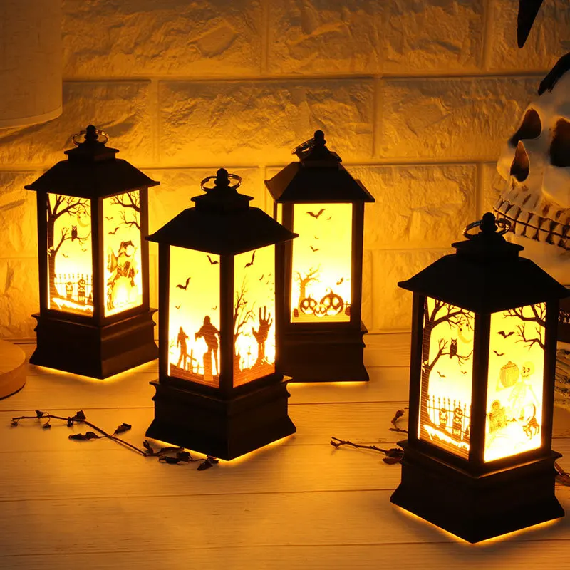 

1PC Halloween Lights LED Castle Pumpkin Night Light Holiday Decor Children Gift Night Party Decoration Gift For Home Decor