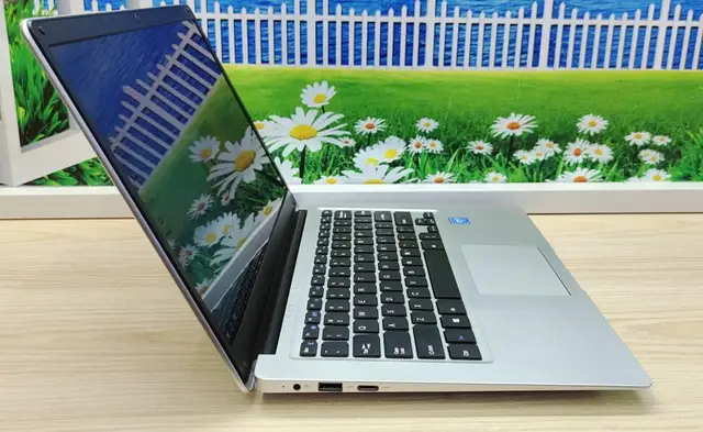 14.1 inch Student Laptop Cheaper Notebook 6GB RAM 64GB 512GB Option Laptops Windows 10 Bluetooth Intel Wifi Computer 1