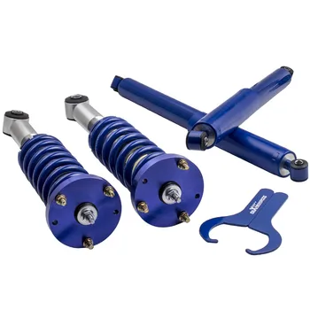 

Suspension for Ford F150 04-08 2WD Complete Spring Struts Rear Shock & Front + Top Hat Blue for Lincoln Mark LT 2006-2008