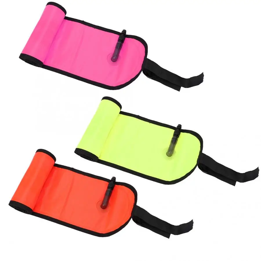 4FT поверхностный маркерный буй высокая видимость надувной Дайвинг SMB маркер