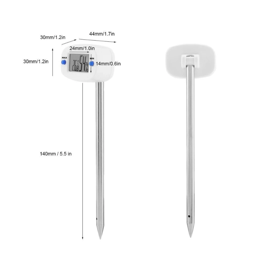 TA290 Digital Soil Meter Hygrometer Thermometer Humidity Temperature Tester Multifunction Measurement Tool for Garden Planting force measuring instruments