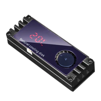 

M.2 SSD Aluminum Heatsink Installa and Remove Convenient Simple Cooler for M.2 2280 Solid State Hard Disk Radiator
