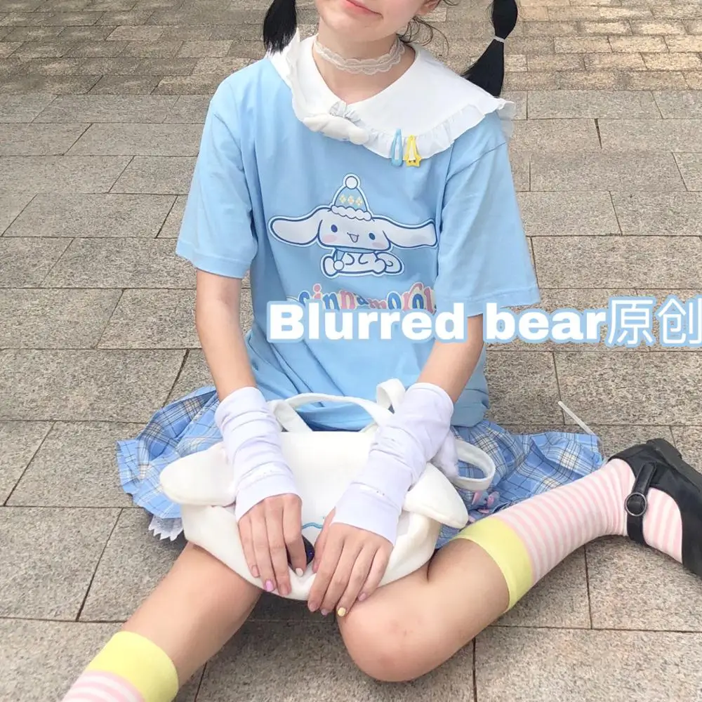 Summer Japanese New Women Short Sleeve T-Shirt
