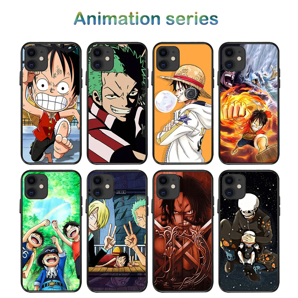 Applicable to iPhone 12 11 Pro X 7 6 6S 8 Plus XR XS Max SE phone case one piece female emperor lufei suolong mobile | Мобильные