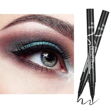 Черная жидкая подводка для глаз Ручка Водонепроницаемая подводка для глаз Косметическая длинная жидкость длительного эффекта быстросохнущая натуральная подводка для глаз Карандаш Макияж