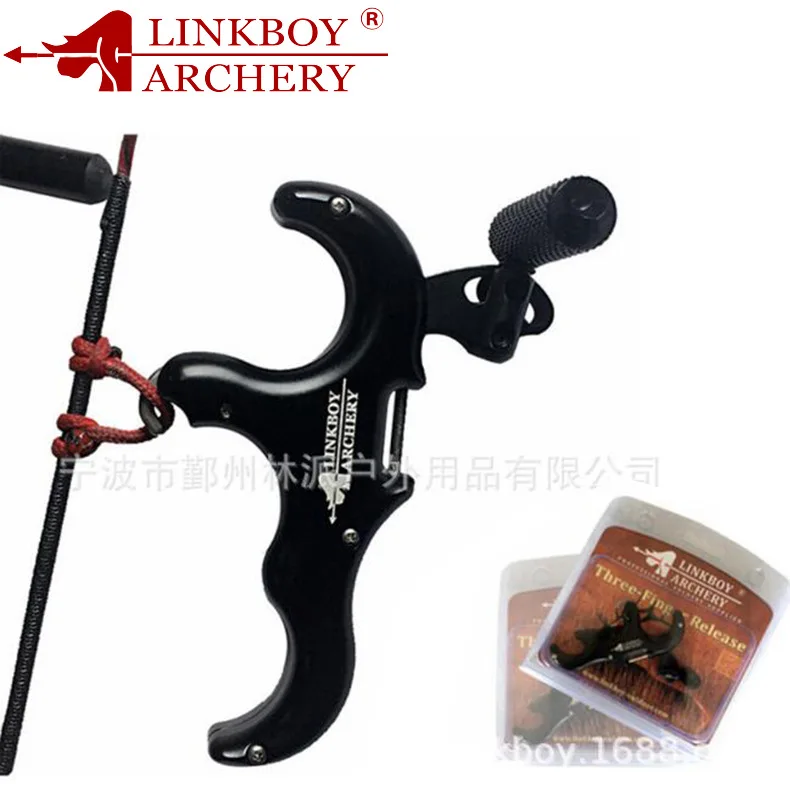 

ARC Accessories Three-Finger Release Aid Metal Release Compound Bow with Release Aid Hunting Outdoor Supplies