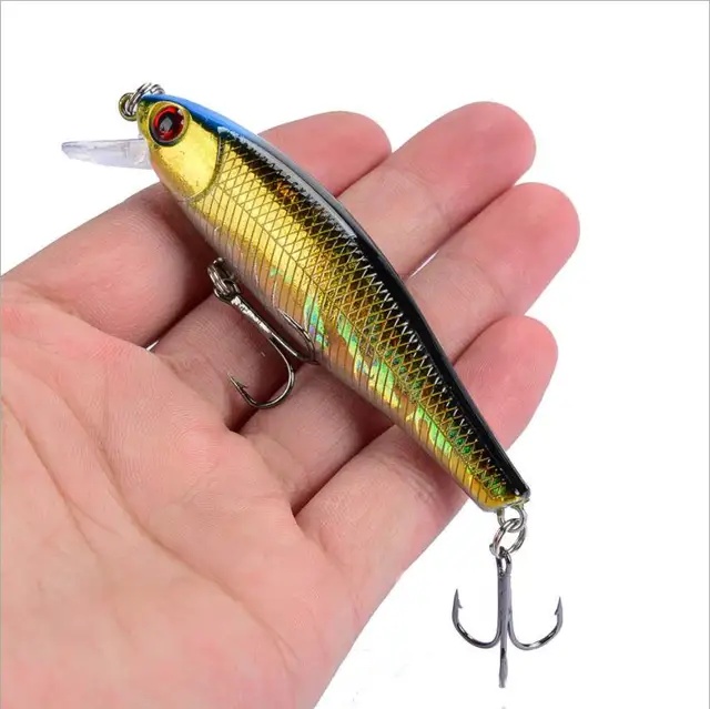 Hot 1PCS 85mm 9.2g Wobblers Japan Model Sinking Minnow Fishing Lures  Jerk Bait Bass Pike Carkbait Swimbait Professional Bait 2
