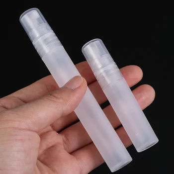 

1 Pc 5/10ML Portable Transparent Refillable Empty Glass Spray Bottles Travel Squeeze Cosmetic Containers Clear Perfume Atomizer