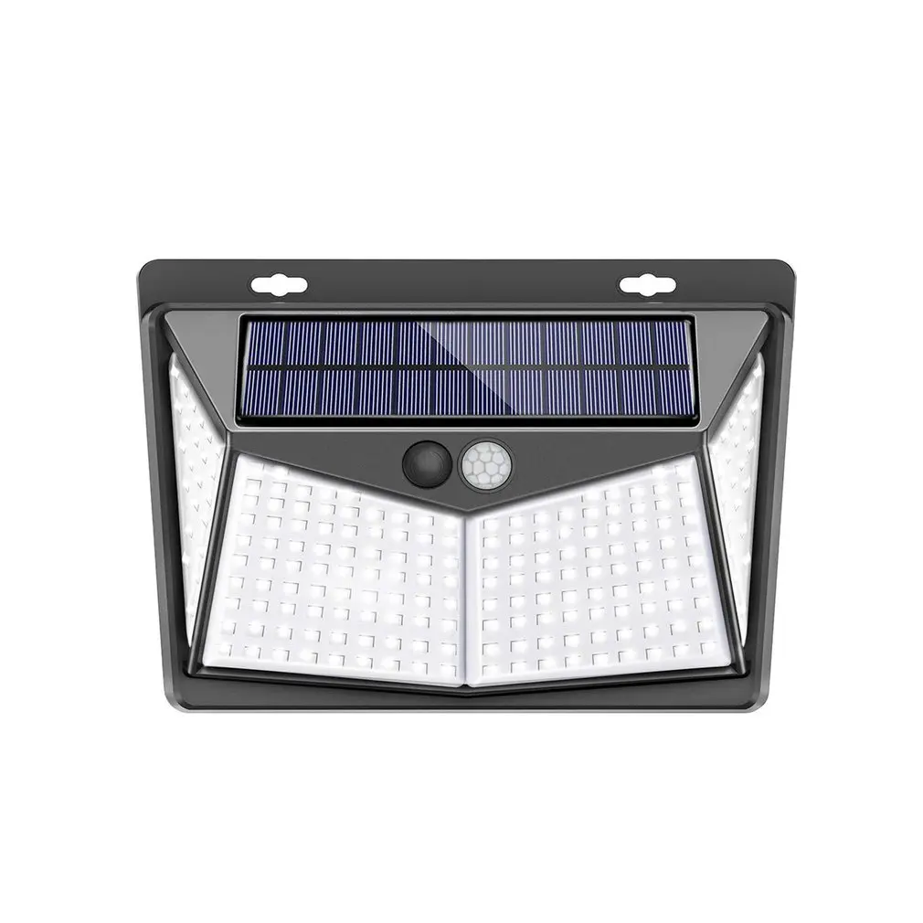 

Solar Light Outdoor Garden PIR Motion Sensor Detection Wall Lamps 208Led Integrated Street Light Induction Waterproof IP65