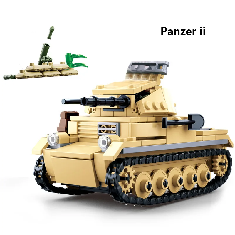 wood blocks for crafts World War 2 Military Vehicle Tank T34 Panzer Airplane Truck Model Building Block WW2 German Soviet Army Weapon Construction Toys wood blocks for crafts