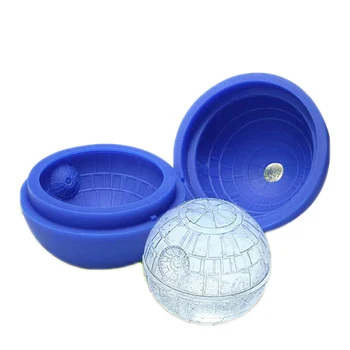 

DIY Silicone Star Ice Moulds 3D Ball Maker Mold Sphere Mould Ice Cube Ball Hole Hockey Mold Tool For Bar Whisky Wine Fruit Juice
