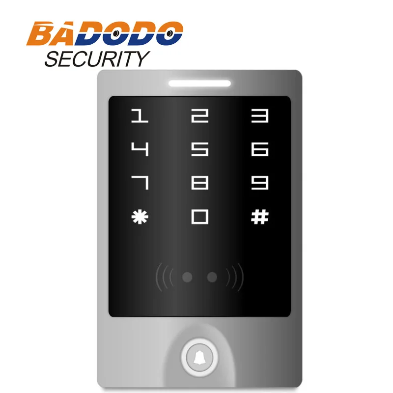 Sebury на открытом воздухе автономный сенсорный панель контроля доступа/считыватель 125 кГц ID y 13,56 МГц IC карты опционально