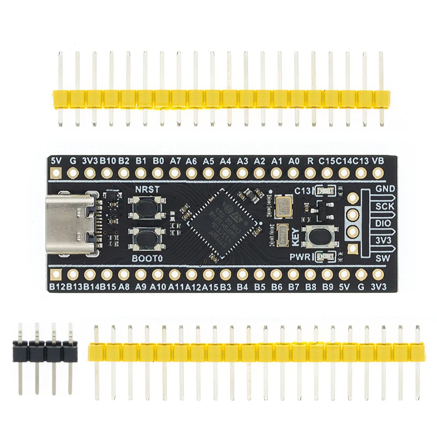 Макетная плата STM32F401 STM32F411 STM32F401CEU6 STM32F411CEU6 CCU6 STM32F4 обучающая STM32F401CCU6 | Электронные