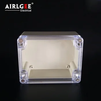 

115 x 90 x 55mm Transparent Cover ABS Plastic Waterproof Sealed Box Dustproof IP65 electrical Junction Enclosure Connector