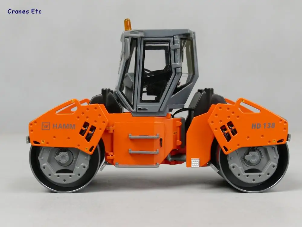 Литой 1:35 Wirtgen HD138 Hamm двухцилиндровый роллер модель