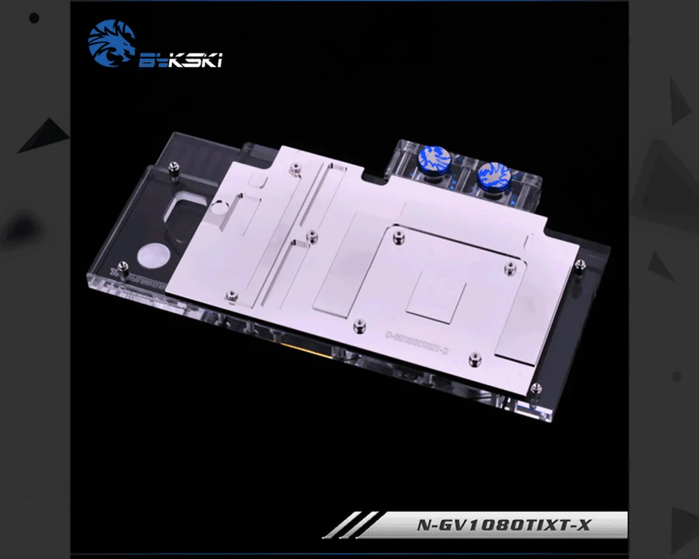 Bykski N-GV1080TIXT-X, Full Cover Graphics Card Water Cooling Block RGB/RBW for Gigabyte AORUS GTX1080Ti Xtreme Edition  