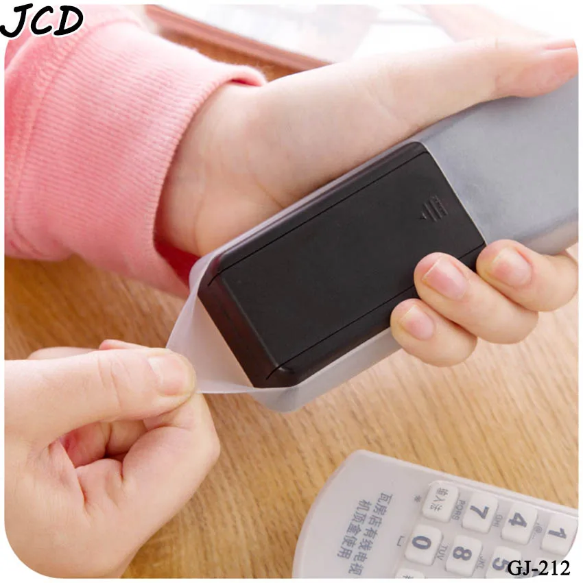 1PCS transparent silicone case TV remote control air conditioning cover anti-dust waterproof storage bag elasticity bag silicone remote case silicone remote cover silicone remote sleeve remote controller cover silicone case protector