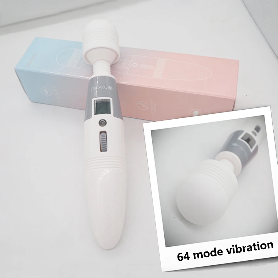New 8 Speeds Powerful Big Vibrators for Women Magic Wand Body Massager Sex Toys For Women Clitoris Stimulate Female Sex Products
