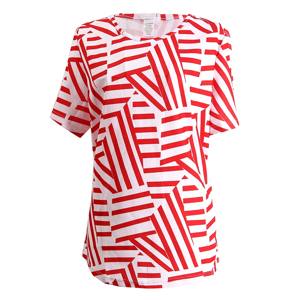 High Quality Women Tshirts T Shirt Top  red