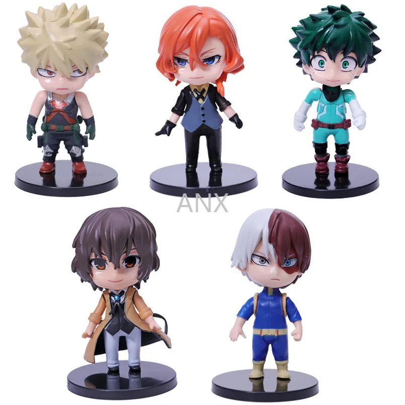

10CM My Hero Academia Figure PVC Todoroki Shouto Lzuku Midoriya Bakugou Katsuki Action Anime Model Toy Collection Gift